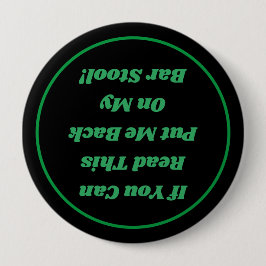 Bar Drink Humor Button