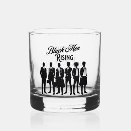 Bar en drank voor mannen Bourbon Schotse/Black Men Whisky Glas