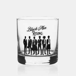 Bar en drank voor mannen Bourbon Schotse/Black Men Whisky Glas