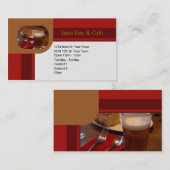 Bar en grill visitekaartje (Voorkant / Achterkant)