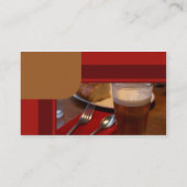 Bar en grill visitekaartje (Achterkant)