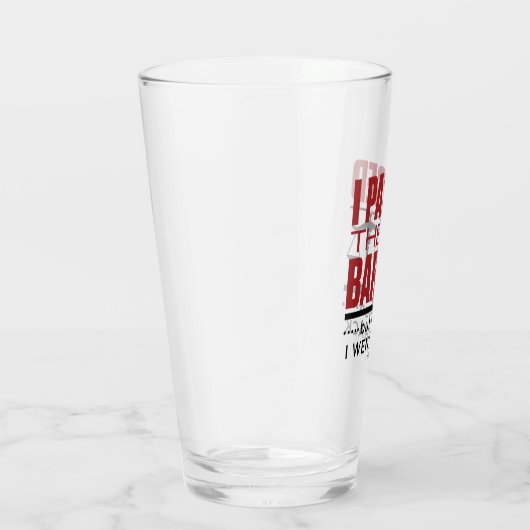 Bar Exam Funny Joke I ging de bar over Glas (Rechts)