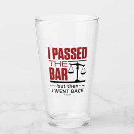 Bar Exam Funny Joke I ging de bar over Glas