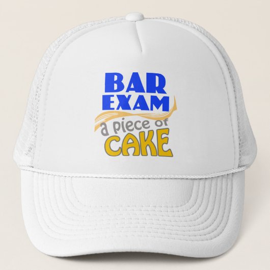 Bar-examen - stuk snoer trucker pet (Voorkant)