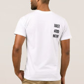 Bar Fight - voeg gewoon bier (achter) toe T-shirt (Achterkant)