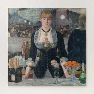 Bar Folies-Bergere Manet Impressionist Painting Legpuzzel