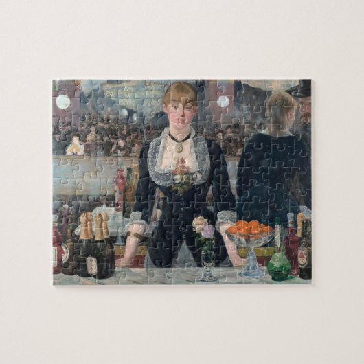 Bar Folies-Bergere Manet Impressionist Painting Legpuzzel (Horizontaal)