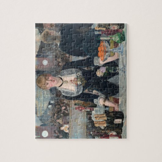 Bar Folies-Bergere Manet Impressionist Painting Legpuzzel (Verticaal)