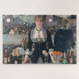 Bar Folies-Bergere Manet Impressionist Painting Legpuzzel