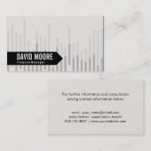 Bar Graph | Pijl Visitekaartje (Voorkant / Achterkant)