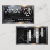 Bar Graph | Voorraadfinanciering Visitekaartje (Voorkant / Achterkant)