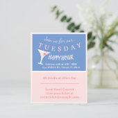 Bar Happy Hour Flyer (Staand voorkant)