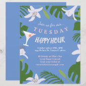 Bar Happy Hour Flyer (Voorkant / Achterkant)