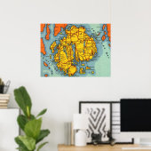 Bar Harbor - Acadia Park Poster (Thuiskantoor)