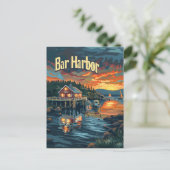 Bar Harbor  Briefkaart (Staand voorkant)