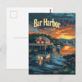 Bar Harbor  Briefkaart (Voorkant / Achterkant)