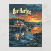 Bar Harbor  Briefkaart (Voorkant)