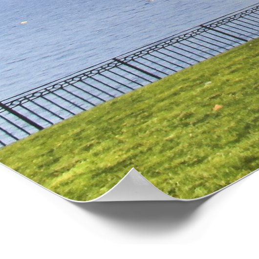 Bar Harbor Gazebo Poster (Hoek)