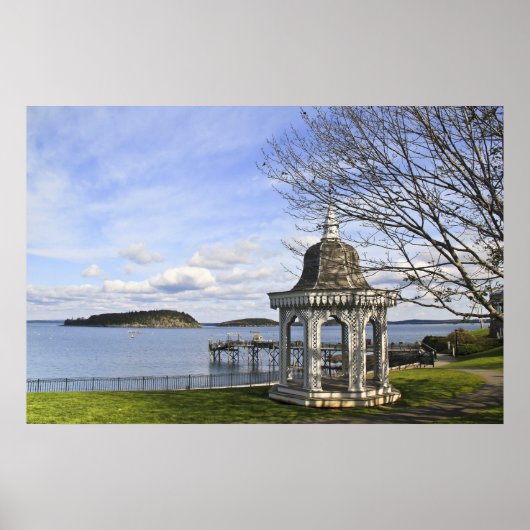 Bar Harbor Gazebo Poster (Voorkant)
