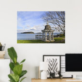 Bar Harbor Gazebo Poster (Thuiskantoor)