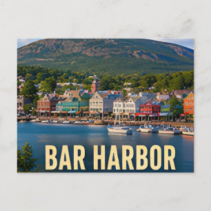 Bar Harbor Maine Acadia Reis Cadeau Briefkaart