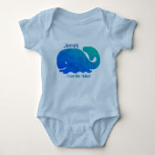 Bar Harbor Maine Baby Bodysuit (Voorkant)