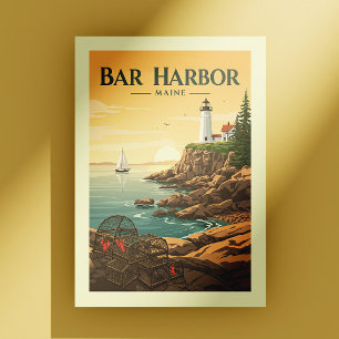  Bar Harbor Maine Briefkaart