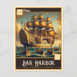 Bar Harbor, Maine | Briefkaart