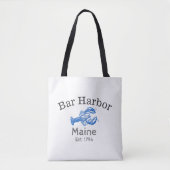 "Bar Harbor Maine" Canvas tas (Voorkant)