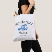 "Bar Harbor Maine" Canvas tas (Dichtbij)