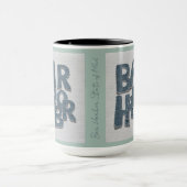 Bar Harbor Maine Denim Mug Mok (Midden)