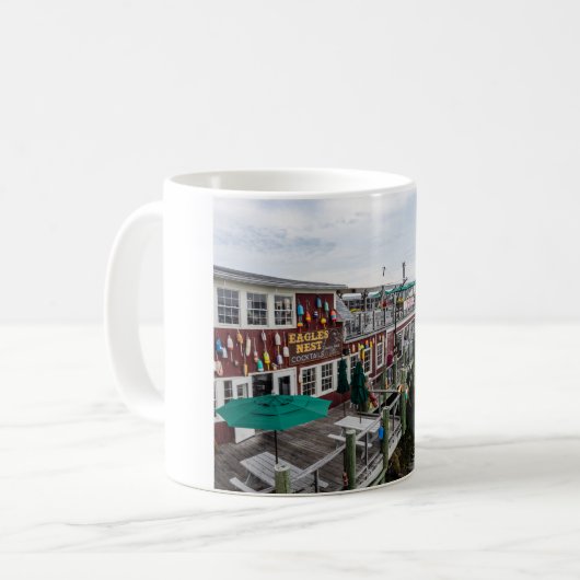 Bar Harbor Maine Koffiemok (Voorkant links)