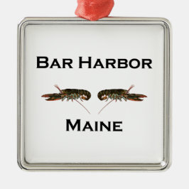 Bar Harbor Maine Metalen Ornament