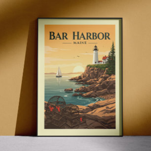 Bar Harbor Maine Poster