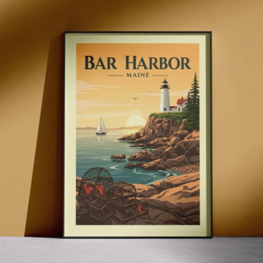  Bar Harbor Maine Poster