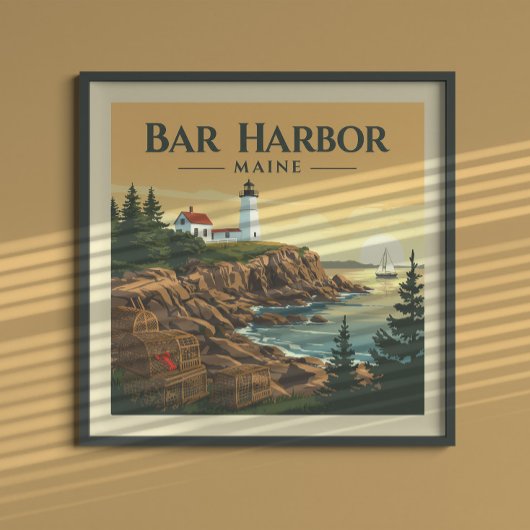  Bar Harbor Maine Poster