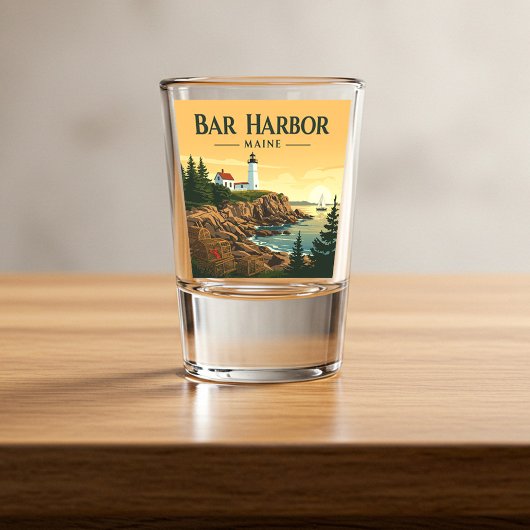  Bar Harbor Maine Shot Glas
