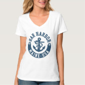 Bar Harbor Maine USA T-shirt (Voorkant)