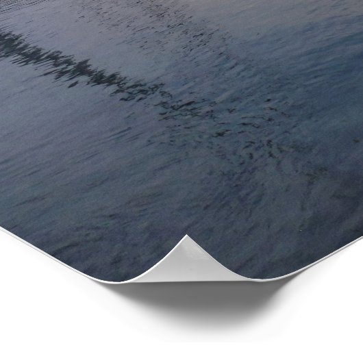 Bar Harbor schepen bij zonsopgang I Poster (Hoek)