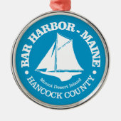 Bar Harbor (sloep) Metalen Ornament (Voorkant)