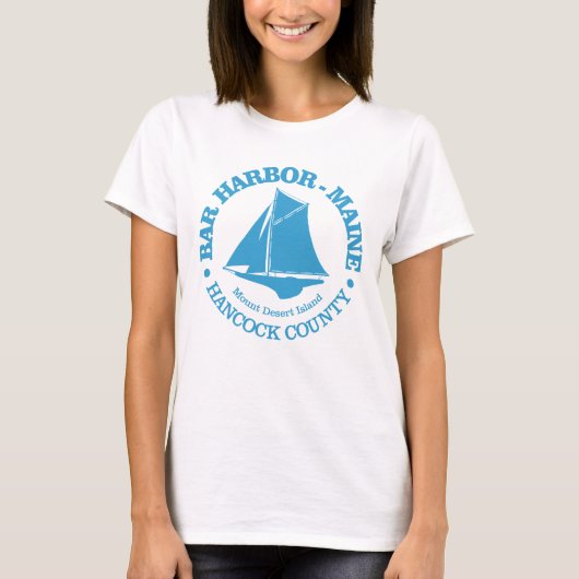 Bar Harbor (sloep) T-shirt (Voorkant)