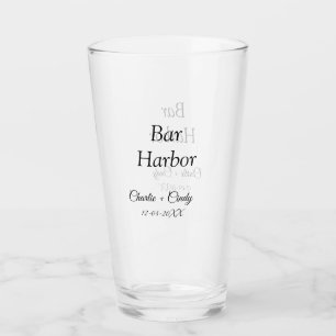 Bar Harbor vrijgezellenfeest bruidsmeisje bruiloft Glas