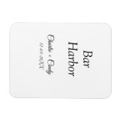 Bar Harbor vrijgezellenfeest bruidsmeisje bruiloft Magneet (Horizontaal)