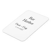 Bar Harbor vrijgezellenfeest bruidsmeisje bruiloft Magneet (Linkerzijde)