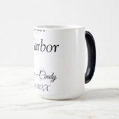 Bar Harbor vrijgezellenfeest bruidsmeisje trouw a Magische Mok (Voorkant rechts)