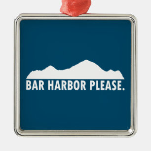 Bar Harbour alstublieft Metalen Ornament