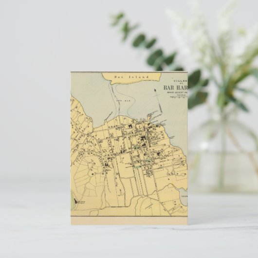 Bar Harbour Briefkaart (Staand voorkant)