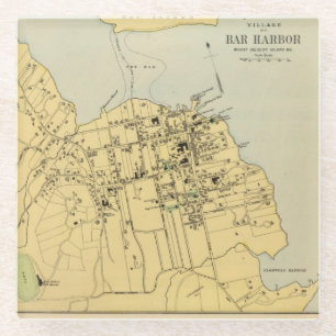 Bar Harbour Glazen Onderzetter