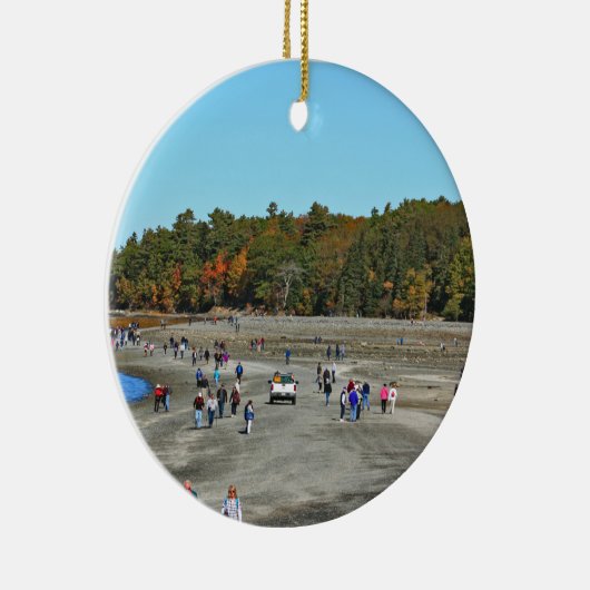 Bar Harbour Land Bridge Ornament (Rechts)