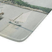 Bar Harbour Maine Boats Snijplank (Hoek)